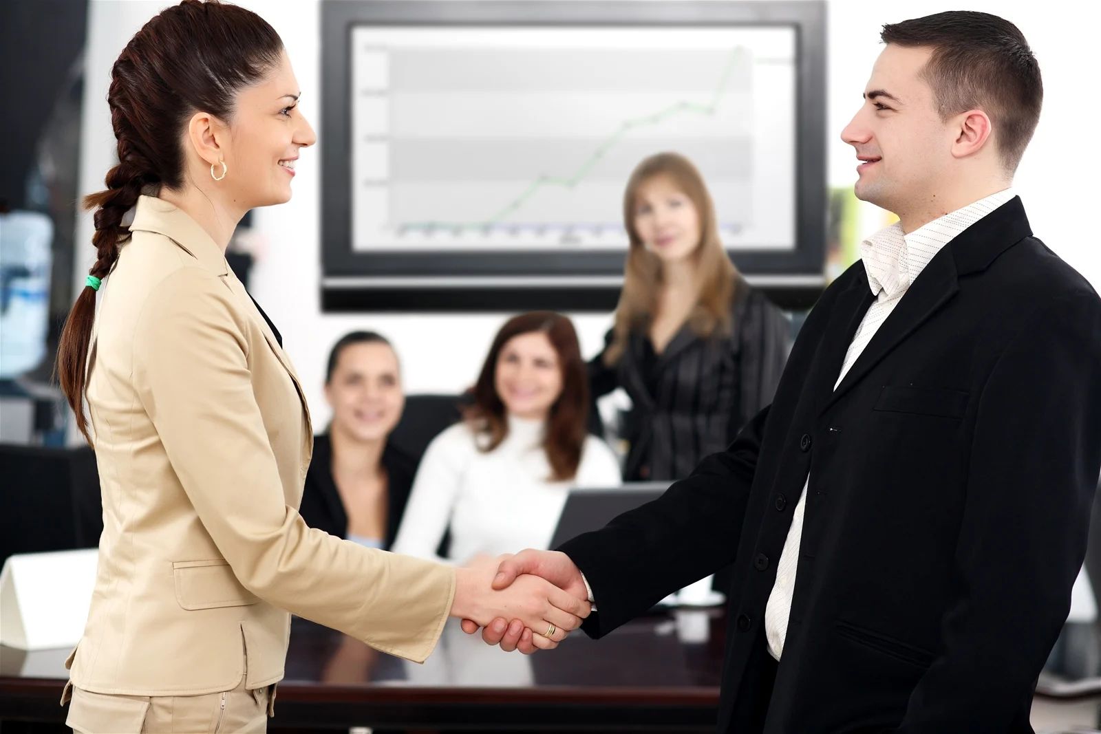 Goodbye in professional settings is a bit different
